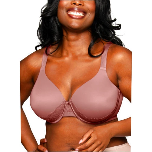 Vanity Fair Women's Beauty Back Full Figure Underwire Smoothing Bra with Lace