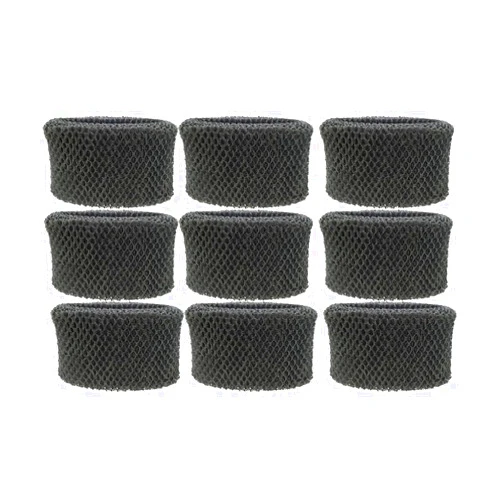 LOKLNEYK Black Air Humidifier Filters,Compatible For Philips,HU4803 HU4811 HU4813 HU4801 HU4802 Humidifie(9pcs)