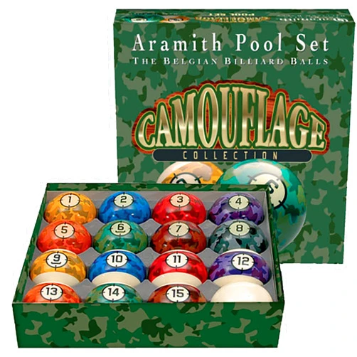 Aramith Camouflage Collection Billiard Ball Set