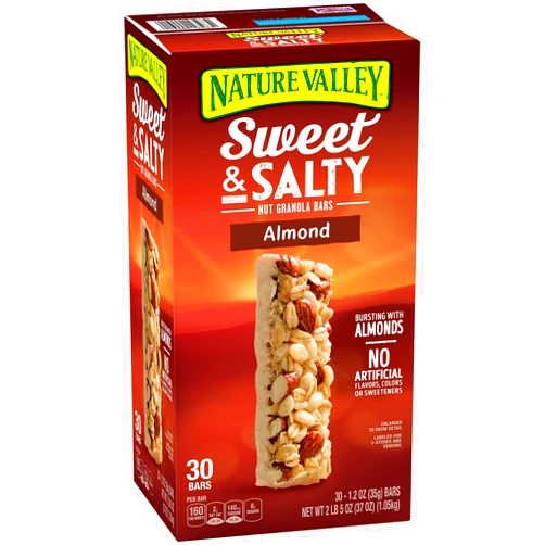 Nature Valley Almond Sweet & Salty Nut Granola Bars (1.2 oz., 30 pk.)