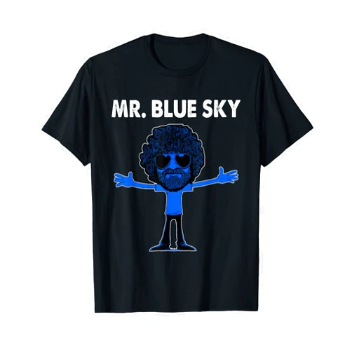 Valgory Vintage Mr. Blue Sky Vintage Styles Music Rocks 80s 90s Gifts Ideas T-Shirt