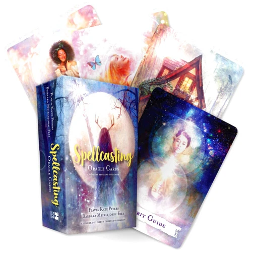 Flavia Kate Peters,Barbara Meiklejohn-Free,Lisbeth Cheever-Gessaman Spellcasting Oracle Cards: A 48-Card Deck and Guidebook