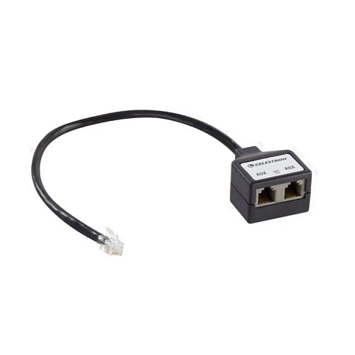 Celestron Aux Port Splitter, Black (93919)