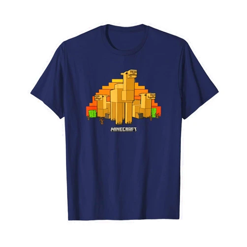 Minecraft Vanilla Camels Chilling In The Desert Portrait T-Shirt