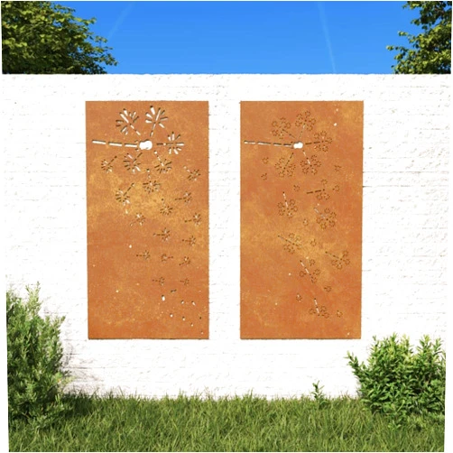 VRAXO Patio Wall Decorations 2pcs 41.3