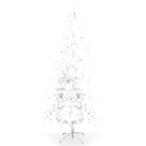 DC DICLASSE 10ft White Artificial Christmas Tree w/ 2150 Branch Tips, Classic Unlit Full Xmas Tree for Outdoor Indoor Holiday Porch Party