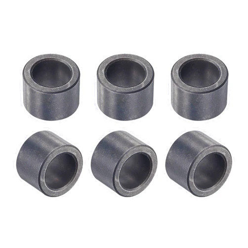 uxcell Sleeve Bearings 12mm Bore 18mm OD 12.5mm Length Sintered Iron Self-Lubricating Bushings 6pcs