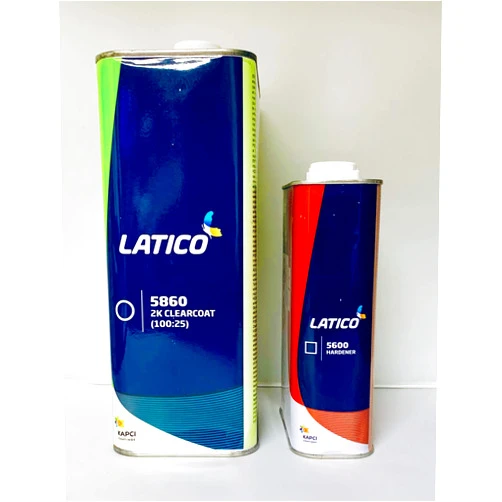 Latico 5860 2K CLEARCOAT (4:1) (Medium HARDERNER)