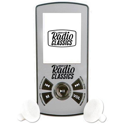 MarattLLANGKY Library Of Radio Classics - Old Time Ads & Radio Shows Pre-Loaded MP3 Player