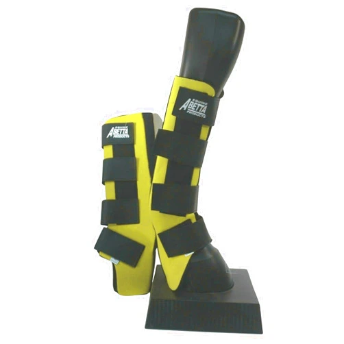 Generic Abetta Yellow Size Medium Neoprene Sport Boots Horse Tack