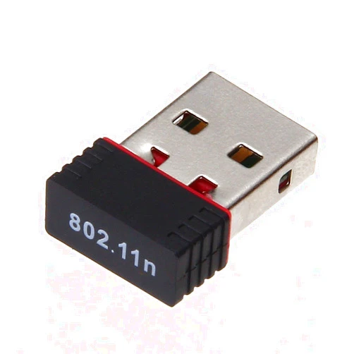 Zibo Mini USB Wifi Wireless Adapter, 150Mbps, Supports Windows XP, Vista, 7, 8 and Linux
