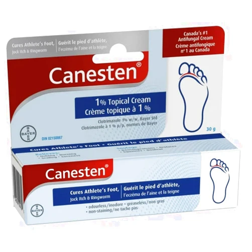Generic antifungal Cream 1-Percent Topical Cream, Relieves Itching, Burning, Scaling, Soreness, 30g Athletes Foot Treatment