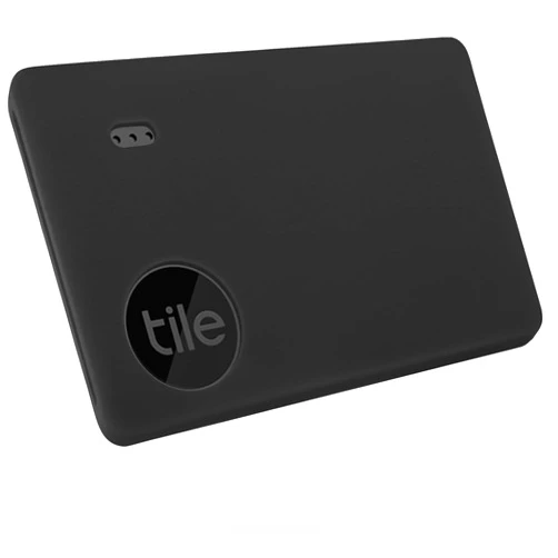 Geiomoo Silicone Case for Tile Slim 2022, Tile Slim 2020, Protective Cover (Black)