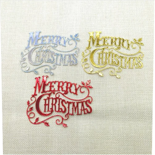 FAWENUCY Scrapbooking Die-Cuts, Christmas Metal Cutting Dies for Card Making, Paper Craft Punch Template, Background Embossing Stencils, DIY Album Décor (Merry Christmas-9.2x7.5cm)