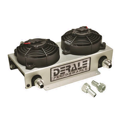 Derale 15845 Hyper Dual-Cool Remote Cooler