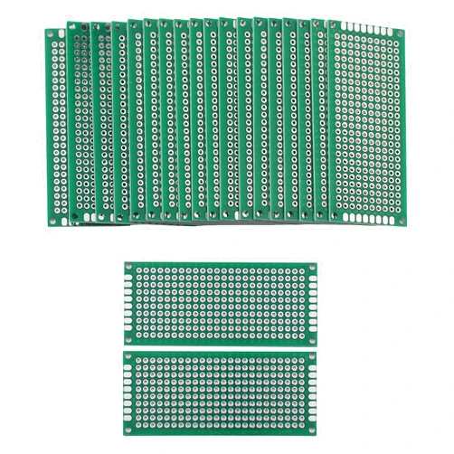 A1 FFCs Double Sided Universal PCB Prototype Soldering Circuit Board - 3x7cm (20 Pack)