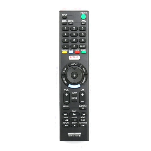 ZdalaMit New Remote RMT-TX102U Replacement Applicable for Sony TV KDL-40W650D KDL-48R530C KDL-48R550C KDL-48W600D KDL-55W6500 KDL-55W6500D KDL-40W600D KDL-48W650D KDL-55W650D KDL-48R510C KDL-40R550C