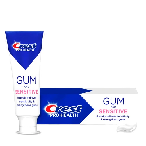 Crest Pro-Health Sensitive and Gum All Day ProtectionToothpaste 4.8 oz- Anticavity, Antibacterial Flouride Toothpaste, Clinically Proven, Sensitivity Toothpaste