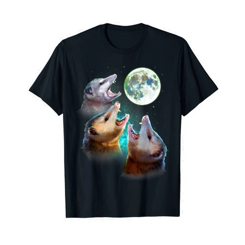 Mountain Possume Kingdome Shirts & Gifts Three Opposum Moon With 3 Possums And Dead Moon Costume T-Shirt