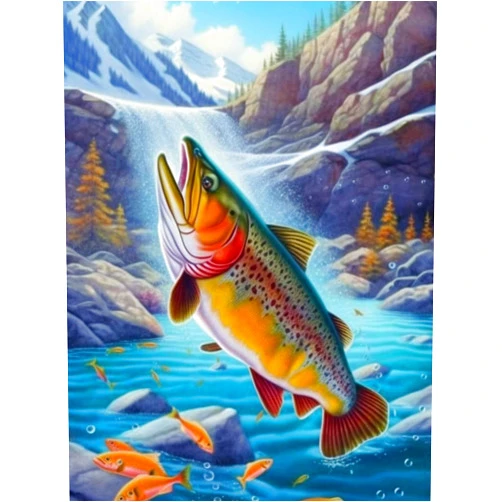 CHOSIGHT 5D Diamond Art Painting Perch Kit - DIY Paint with Diamond Art Waterfall Round Full Drill Craft, Home Decor Embroidery Set with Canvas, Tools, Sparkling Diamonds - 12x16 inch