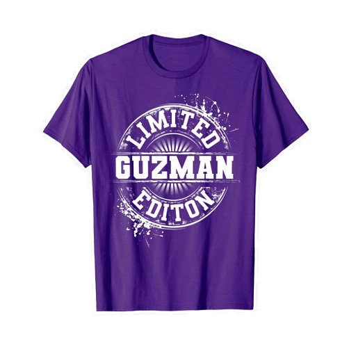 Personalized Last Name Custom Lover Christmas Team GUZMAN Funny Surname Family Tree Birthday Reunion Gift Idea T-Shirt