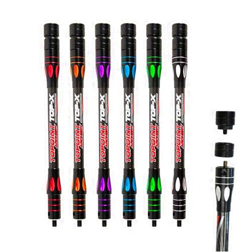HNZMDY 10 Inch 12 Inch 15 Inch Archery Bow Stabilizer Balance Bar Rod Side Rod Carbon Fiber Stabilizer Dampen Weight for Compound Bow Recurve Bow Accessory