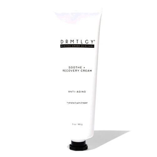 DRMTLGY Soothe and Recovery Cream Face Moisturizer. Fragrance Free, Oil Free, Noncomedogenic Face Cream for Sensitive Skin and All Skin Types.
