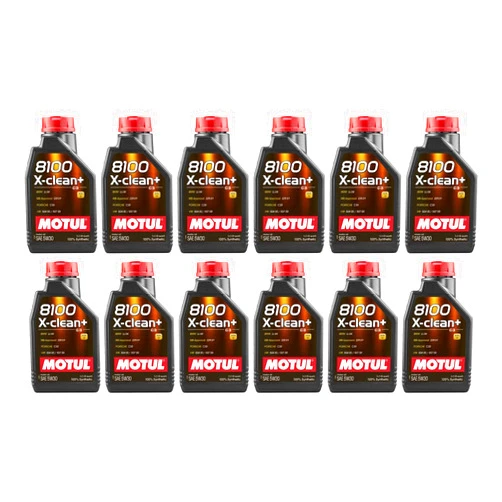 Motul 1L Synthetic Engine Oil 8100 5W30 X-Clean - Ll04- Mb 229.51-504.00-507.00(106376) (1)