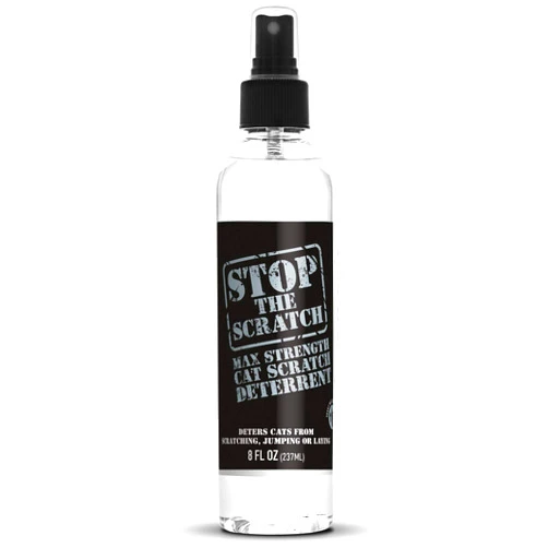 Emmy's Best EBPP Stop The Scratch Cat Spray Deterrent for Kittens and Cats - Non-Toxic, Safe for Plants, Furniture, Floors and More Cat Deterrent Spray with Rosemary Oil