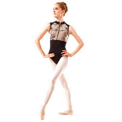 FRD Desert womens Mock Turtle Neck Couture Leotard Disena