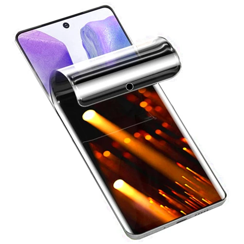 Soliocial 【2 Pack Hydrogel Film Privacy Screen Protector Compatible with Samsung Galaxy Note 10+ / Note10 Plus 5G, 【Full Coverage】 Anti-Spy Soft TPU Protective Film (Not Tempered Film)