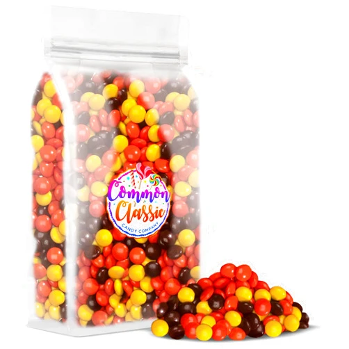 Common Classic Candy Company REESE Pieces Peanut Butter in a Crunchy Shell Candy, Gluten Free, Bulk (2 Pound) Comes in a Resealable Stand up Bag | Packaged and Distributed
