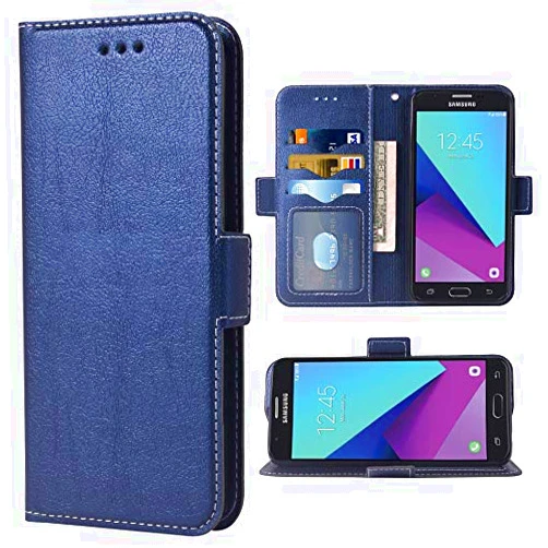 WWAAYSSXA Phone Case for Samsung Galaxy J7 Prime 2017 Skypro Sky Pro J7V V S727VL Folio Flip Wallet Case,PU Leather Credit Card Holder Slots Full Body Protection Kickstand Phone Cover for 7J Perx J7prime Men