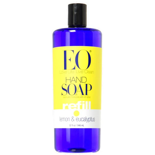 EO PRODUCTS HAND SOAP REFILL,LMN&EUCL, 32 FZ