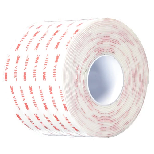 3M - 1114114 VHB 4950 Heavy Duty Mounting Tape - 3 in. x 15 ft. Permanent Bonding Tape Roll with Acrylic Foam Core. Tapes and Adhesives