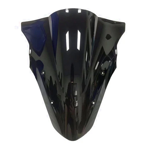 Remaiw moto Motorcycle Black ABS Windscreen Windshield Double Bubble for Kawasaki Ninja 650 ER-6F 2012-2016