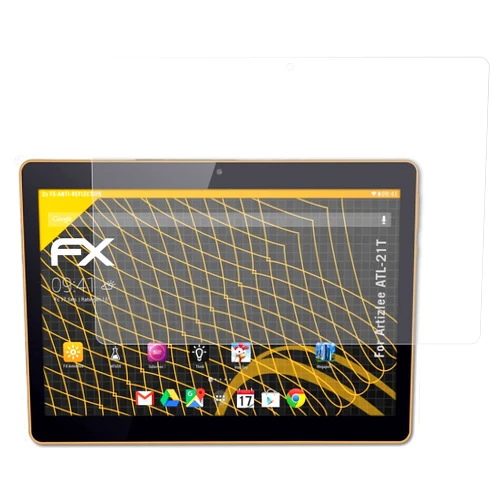 AtFoliX Screen Protector compatible with Artizlee ATL-21T Screen Protection Film, anti-reflective and shock-absorbing FX Protector Film (2X)