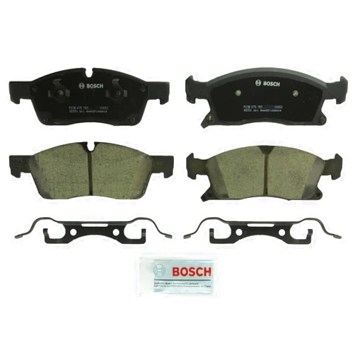 BOSCH BC1455 QuietCast Premium Ceramic Disc Brake Pad Set - Compatible With Select Dodge Durango; Jeep Grand Cherokee; Mercedes-Benz GL350, GLE300d, GLE350, ML250, ML350, ML400; FRONT