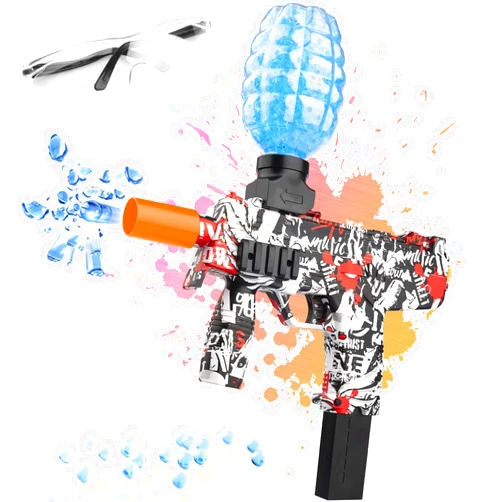 HEEKU Gel Ball Blaster , Ball Blaster Automatic, Electric Gel Toy Blaster for Outdoor Activities, Age 12+ Red