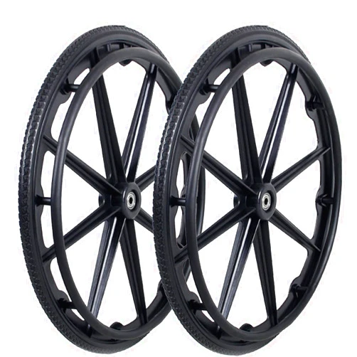 YZRYXHWL (1PR,Black) Wheelchair rear wheel replacement 24x1