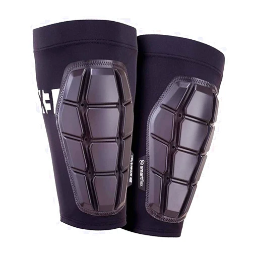 G-Form Pro-X3 Shin Guards - Breathable Padded Shin Guard Sleeve - Flexible Shin Guards for Mountain Biking & Riding - Comfortable Protective Gear for Athletes