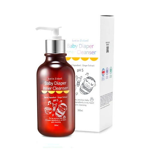 Kori in J island Baby Diaper Inner Cleanser l diaper rash cream│baby bottom spray alternative│baby wipes│Baby shampoo│Hypoallergenic