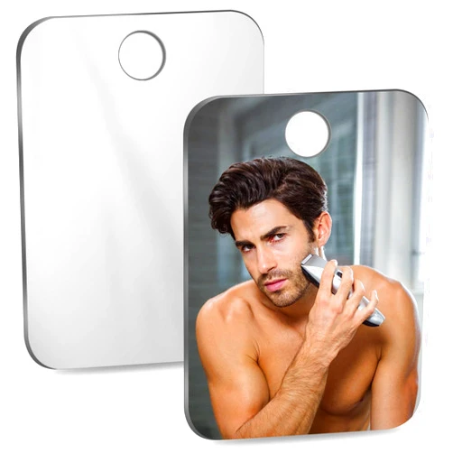 Cyhqo Shatterproof Shower Mirror fogless for Shaving Mirror (Medium,8