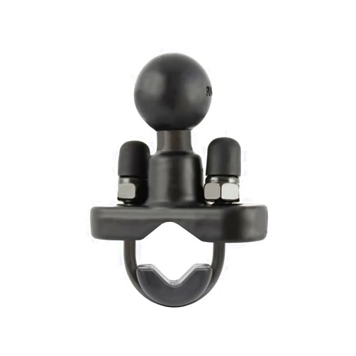 RAM MOUNTING RAMB231ZU Zinc Coated U-Bolt Mounting Base with 1 Inch Ball