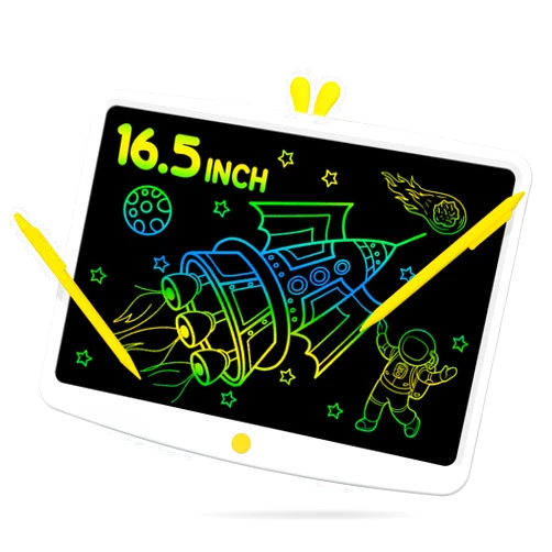GIGART LCD Writing Tablet for Kids 16.5 Inch Colorful Writing Drawing Board for Kids Electronic Writing Board Educational Toys Gifts for 3-12 Year Old Boys, Girls