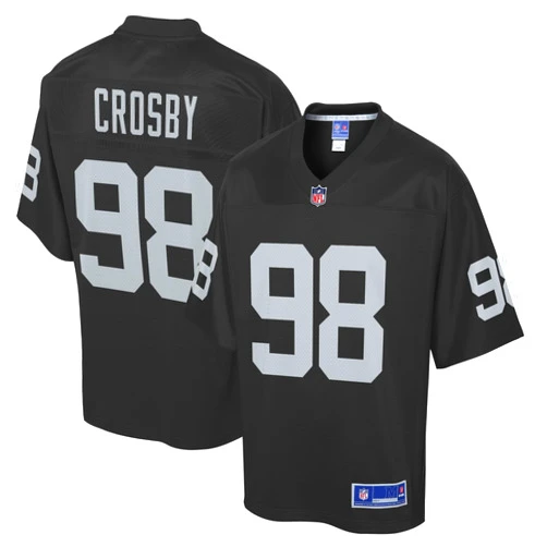 NFL PRO LINE Men's Maxx Crosby Black Las Vegas Raiders Team Player Jersey