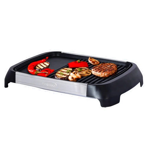Brentwood Select TS-641 1200 Watt Electric Indoor Grill & Griddle, Stainless Steel