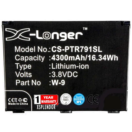 XSPLENDOR XSP Replacement Battery for Netge/ar Aircard 791L, AirCard 815S, AirCard 791S, Explore 815s PN W-9, W-9B, 308-10013-01