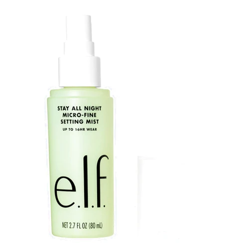 e.l.f. Stay All Night Micro-Fine Setting Mist, Hydrating & Refreshing Makeup Setting Spray For 16HR Wear-time, Vegan & Cruelty-Free, 2.7 Fl Oz