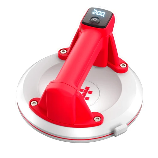 SHIJING Electric Suction Cup for Glass, 8'' Digital Display Suction Cups, Automatic Vacuum Adsorption, Digital Motorized Suction Cup